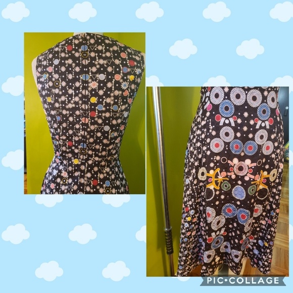 Peter Pilotto Sleeveless Asymmetric Silk Dress - Picture 5 of 8